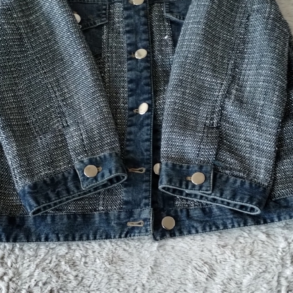 Chico's Denim Jacket - Picture 12 of 13
